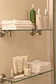 Find bathroom shelves and organise your bathroom with style. 19 Glass Shelves In Bathroom Ideas Glass Shelves In Bathroom Shelves Bathroom Decor