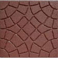 Envirotile Bella Rocca 18 In X 18 In Terra Cotta Paver 4 Case Mt5000808 The Home Depot Paver Patio Pavers Diy Paver