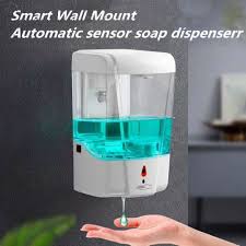 We like the secura dispenser for its large capacity but relatively small footprint. Buy Online 700ml Automatic Liquid Soap Dispenser Battery Powered Public Smart Sensor Hand Washing For Kitchen Bathroom Accessories Set Alitools