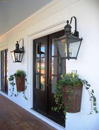100% price match and free shipping at yliving.com. Old New Orleans Entryway Planters Lanterns Modern Farmhouse Exterior Farmhouse Exterior House Exterior