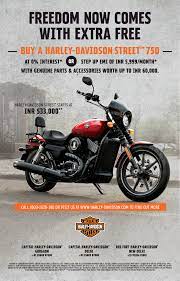Harley Davidson Motor Cycles Freedom Now Comes With Extra Free Ad Times Of India Delhi 15 06 2019 Harley Davidson Harley Harley Davidson Motor