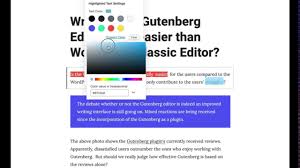 Alternatively, if you have a specific color in mind, click the 'custom color' link. Gutenberg Block Editor Toolkit Editorskit Wordpress Plugin Wordpress Org Deutsch