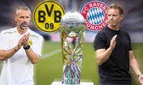 Borussia dortmund take on bayern munich as the german league and cup winners face off in the super cup. I4cumnmhimvxcm