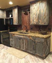 This needs to be done three inches or higher. 15 Rustic Kitchen Cabinet Ideas For Your Lovely Nest Barn Wood Decor Diy Pallet Furniture Rustic Kitchen Cabinets