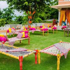 Fabulous Teej Decoration Ideas For An Amazing Celebration At Home Mehendi Decor Ideas Wedding Design Decoration Indian Wedding Decorations
