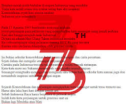 Check spelling or type a new query. Puisi Berantai Lucu Tentang Kemerdekaan
