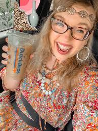 Large iced Haley special an a large iced Watermelon Fizz