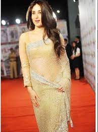 Kareena Kapoor Heavy Work Saree On Allmemoirs Pretty Girl Dresses Bollywood Designer Sarees Kareena Kapoor Saree