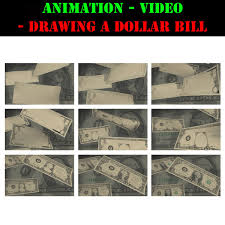 1/10 of a second, when multiple images appear in fast succession, the brain blends them into a single moving image. 3d Video Animation Drawing Dollar Bill Model