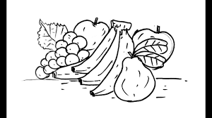 How To Draw Fruit Composition Drawing For Kids Fruits Drawing Drawing For Kids Composition Drawing