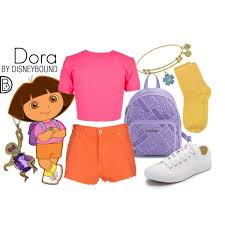 Pin By Disneybound Closet On Anime Animations And Cartoons Dora Halloween Costume Trendy Halloween Costumes Dora Costume