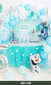 Disney Frozen Birthday Party Balloon Kit Set Disney Frozen Theme Party Dec Elsa Birthday Party Disney Frozen Birthday Party Frozen Birthday Party Decorations