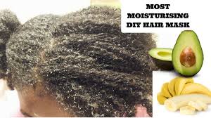 Mash the avocado and banana together until it's a creamy paste. Most Moisturising Diy Hair Mask Avocado Banana Hair Mask Kenny Olapade
