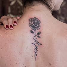 44 New Inspiration Small Cute Name Tattoo Rose Tattoo With Name Tattoo For Boyfriend Rose Tattoos For Women