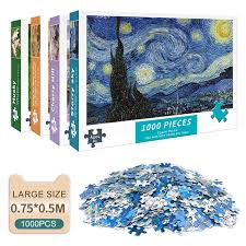 All of our signature jigsaw puzzles are made with recycled materials. Puzzles For Adults 1000 Pieces Paper Jigsaw Puzzles Educational Intellectual Decompressing Diy Large Puzzle Game Toys Gift Kid Toy Play