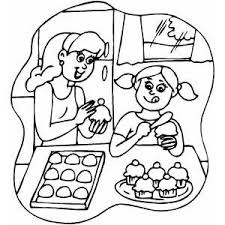 Hundreds of free printable coloring pages to print out and color! In The Kitchen Coloring Pages