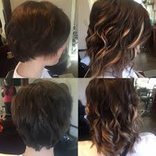 Before And After Tape Ins On Very Short Hair Beforeandafter Extensions Tapeins Hair Extensions For Short Hair Very Short Hair Pixie Haircut For Thick Hair