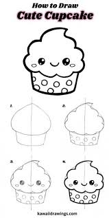 Drawing Easy Cute Kawaii 44 New Ideas Cute Easy Drawings Drawing Tutorial Easy Cute Kawaii Drawings