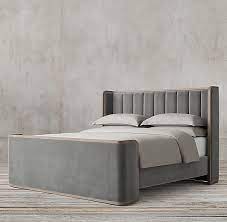 Maybe you would like to learn more about one of these? Aston Fabric Bed With Footboard Can Choose Fabric Options But No More Pins Bed Headboard Design Upholstery Bed Bed Linen Design