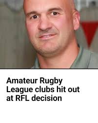 Clubs up in arms over RFL decision