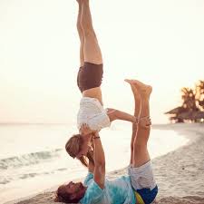 Rachel Brathen On Instagram Love Upside Down Acroyoga Love Soulmate Beach Ocean Yoga Yogaev Couples Yoga Poses Acro Yoga Poses Partner Yoga Poses