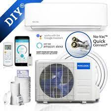 Sears has ductless air conditioners for cooling your home. Mrcool Diy 2nd Gen Enhanced 24000 Btu 1000 Sq Ft Single Ductless Mini Split Air Conditioner With Heater In The Ductless Mini Splits Department At Lowes Com