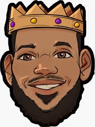 lebron james" Sticker by goolpixh