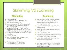 Reading Techniques Skimming Vs Scanning Ielts Reading Skimming And Scanning Reading Strategies