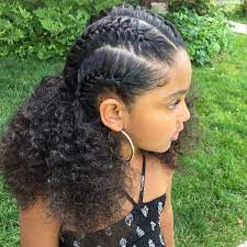 Sadiya Maliya 8 Years Mom African American Dad Pakistani Leave A If On Explore P Penteados Ideias De Penteado Penteado Cabelo Cacheado Infantil