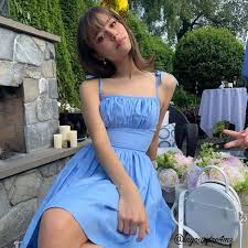 Spreading positivity and confidence make your summer memorable i make personalize wallpaper! Ready Made Size M Kelly Dress In Solid Cinderella Blue Cotton In 2021 Fashion Inspo Outfits Pretty Dresses Dresses