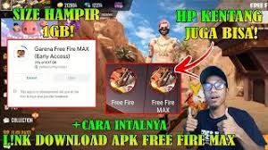 Jika kamu penasaran dan telah mendownload bahan yang diperlukan di atas, bisa ikuti langkah di bawah. L Nk Download Free Fire Max Cara Instal Youtube