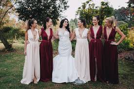 Scandinavian Gothic Wedding By Vanilla Photography Gothic Wedding Red Bridesmaid Dresses Bridesmaid Dresses