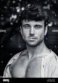 Strong features hi-res stock photography and images