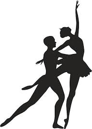 Black And White Dancer Silhouette Painting Ballet Dancers Ballet Dancer Drawing Dancer Silhouette Ballet Drawings