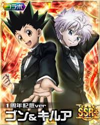 Hunter X Hunter Trading Card Gon And Killua In Suits Hunter X Hunter Hunter Anime Hunter
