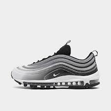 Black White And Blue Air Max 97 Ebay Sponsored Authentic Nike Air Max 97 Black White Black Reflect Silver 921826 016 Men Size In 2020 Air Max 97 Mens Nike Air Nike Air