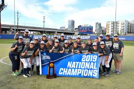 ** the 1995 title by ucla and any related records have been vacated by the ncaa due to scholarship violations. National Champions Augustana Softball Wins 2019 Dii Title Augustana University Athletics