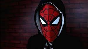 Don't erase the line from the bottom of the circle since you'll use it as a guideline for drawing the details of the mask. How To Make Spiderman Mask Diy Spider Man Mask Easy Paper Spiderman Mask Making Youtube