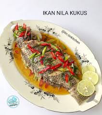 Ikan kembung kukusa air asam. Ikan Kukus Thailand Resepi Siakap Stim Limau Ala Thai Sedap Dan Juicy Iluminasi