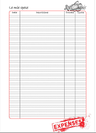 Planner Spese Agende Giornaliere Life Planner Planner