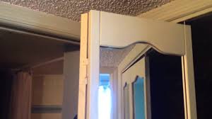 I called a few local mirror and glass companies for quotes and let's just say this little project cost me way less than i would have. Diy Tip Updating Mirrored Bifold Closet Doors Youtube