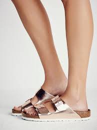 Birkenstock Arizona Rose Gold Buckle Arizona Metallic Birkenstock Sandals Birkenstock Sandals Birkenstock Gold Birkenstocks