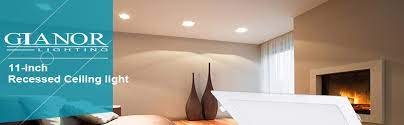 From square to round led recessed lights and recessed multiples, we carry products that are equipped with the latest bluetooth mesh and wireless technology, and built to. Gianor 11 Inch 24w Ultra Thin Square Recessed Light With J Box 6000k Daylight 200w Equivalent No Dimmable Ceiling Light Amazon Com