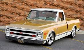 Image result for Contractors Yellow 1967 Truck