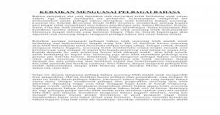Check spelling or type a new query. Kebaikan Menguasai Pelbagai Bahasa