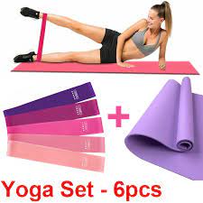 A thicker mat will offer more comfort for your wrists and knees, but a. 6mm Thick Eva Yoga Mat For Beginner Exercise Yoga Pilates Gymnastics Mats Home Workout Equipment Set With Yoga Resistance Band Yoga Mats Aliexpress