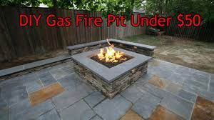 In this video i'll show you how to make a fire pit with an adjustable draft for less than $50. Diy Gas Fire Pit Under 50 In 1 Minute Youtube
