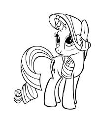 My Little Pony Rarity Posing Looking Up Coloring Pages For Kids Gzn Printable My Little My Little Pony Coloring My Little Pony Rarity My Little Pony Drawing