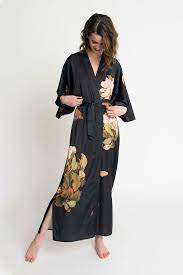 Shop beautiful kimono bath robes with unique designs created by artists on art of where. Peony Butterfly Kimono Robe Long Kimono Robe Kimono Fashion Long Kimono