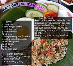 Resep Nasi Goreng Ikan Asin Ide Makanan Resep Masakan Makanan